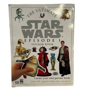 The Ultimate Star Wars‎ Episode 1 Sticker Picture Book 1999 Lucas Books